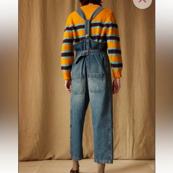 CARON CALLAHAN Brock Denim Overalls